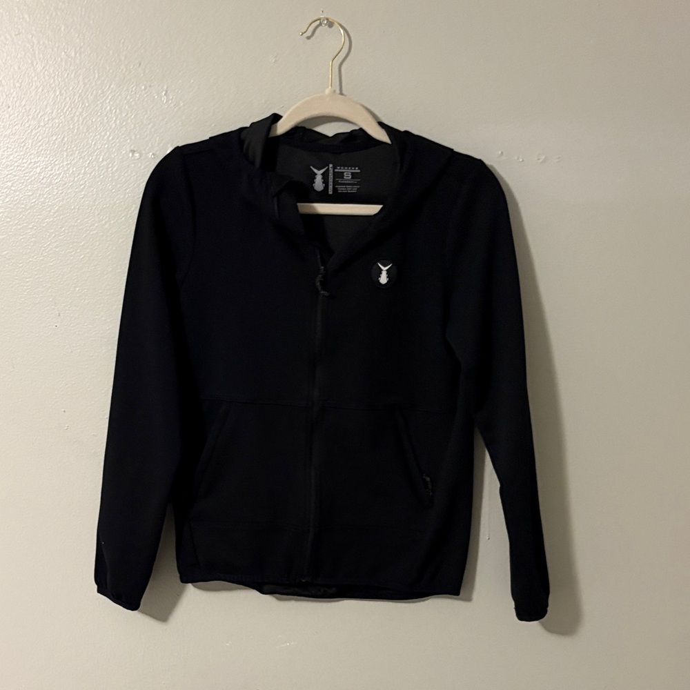 Black Women's Jacket and Jogger Set